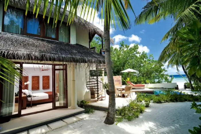 double storey beach villa 2